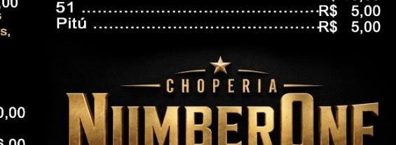 Logo de Choperia NumberOne
